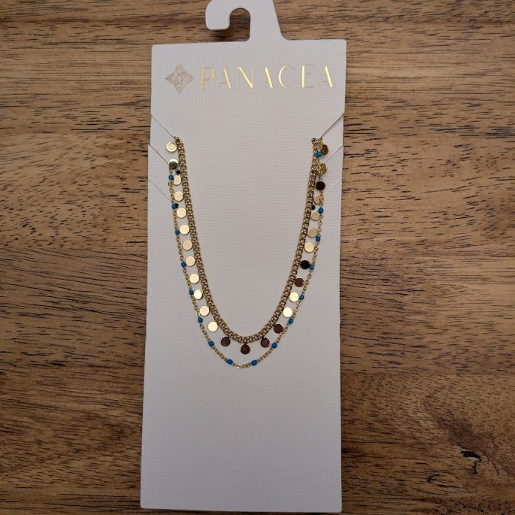 Nwt Gold Necklace Two Pack 5$